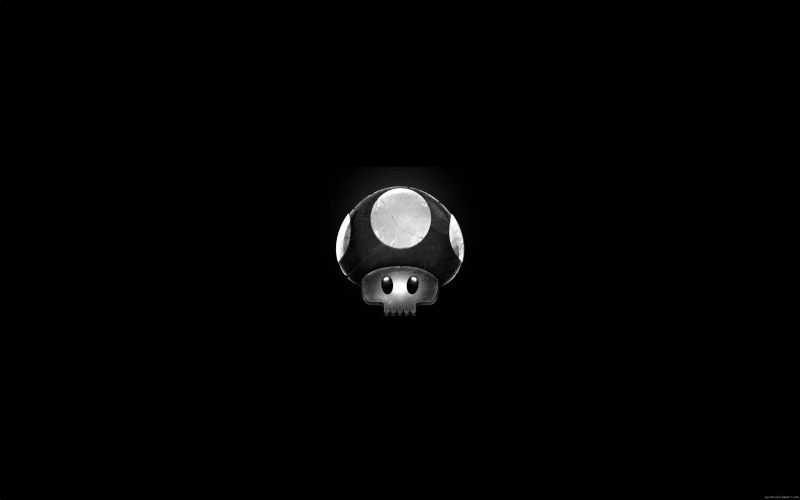 scale, black, photo, dark, death, mushroom, game, illustration, gray, 2K, mario