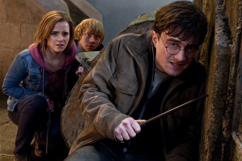 Hermione Granger, Ron Weasley, Harry Potter and the Deathly Hallows: Part 2, 1080P, Harry Potter