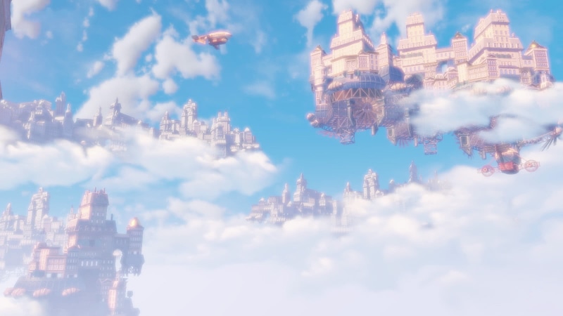 720P, clouds, Columbia (Bioshock), BioShock Infinite