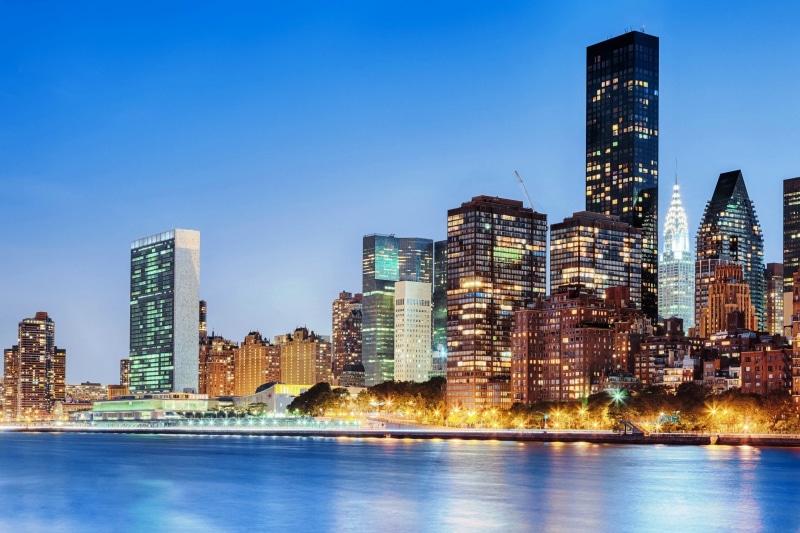 1080P, New York, East River, york, Manhattan, city, New York City, new, USA, NYC, Chrysler Building