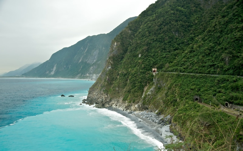 extracted, suhua, 2K, taiwan, highway, frd, pano, cliffs, cingshui