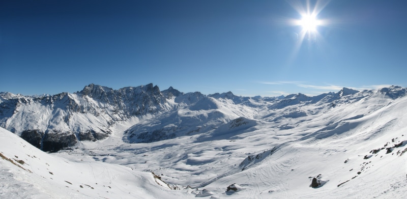 ice, scenics, covered, europe, mountain Peak, PowerShot, S3, piz, outdoors, pano, sky, mountain, panorama, nature, Savognin, 4K, Piz Martegnas, winter