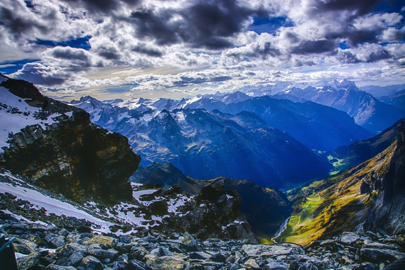 cloud - sky, mountain peak, mountain range, switzerland, mountain, mountains, landscape, idyllic, alpine, beauty in nature, scenics, day, land, tranquil scene
