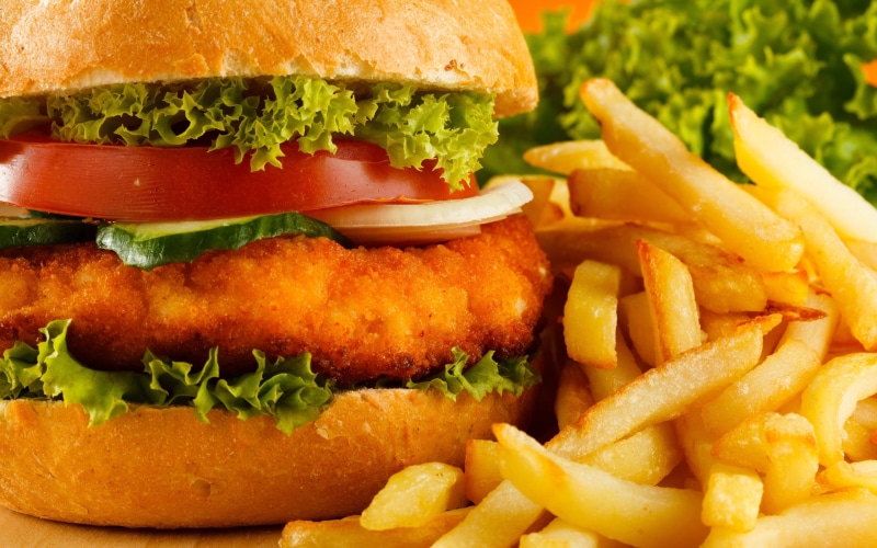 lettuce, fast Food, fast food french fries, food, close-up, tomato, fried, ketchup, green, eating, food And Drink, take Out Food, unhealthy Eating, fruit