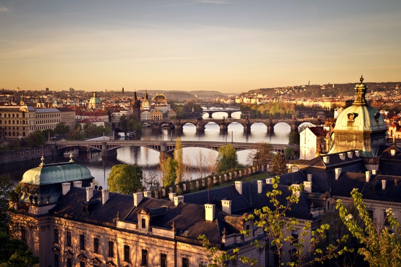 Prague, cityscape, 5K