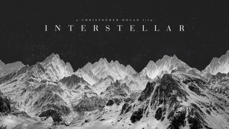 movies, monochrome, Christopher Nolan, 1080P, Interstellar (movie), Hollywood, fan art