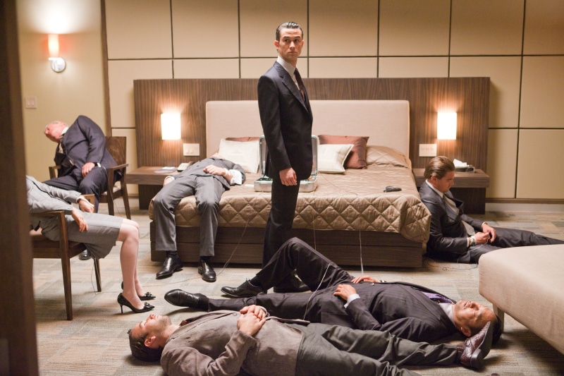 Joseph Gordon Levitt, Inception, adult, males, colleague, young adult, mid adult, businessman, suit, mid adult men, corporate business, 5K, lying down