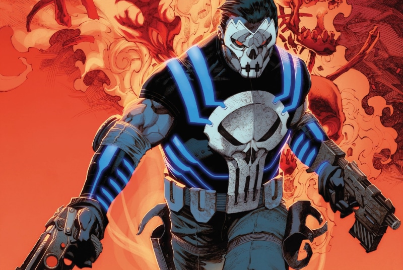 human body part, safety, one person, 1080P, aggression, standing, adult, The Punisher, government, indoors, representation, Marvel Comics, weapon, colored background
