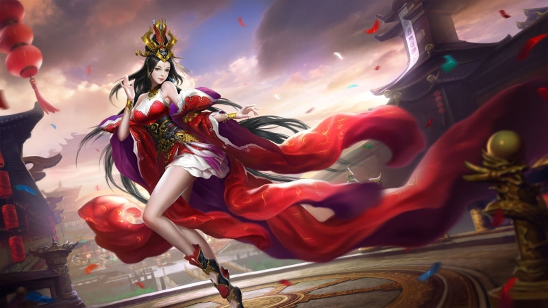 Illustration, China, Chinese, Dress, Figure, Art, Style, Girl, 1080P, Asian, M Z, Fantasy, Asia