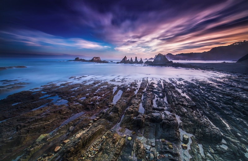 1080P, fotografia, amanece, long exposure, landscape, Aurora, rock formation, en, outdoors, colors, mountain, nikon d800e, photo, sunrise, photographer