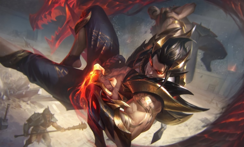 leguage of legens, Sett  dragon de odsidiana, 2K, Sett (League of Legends)