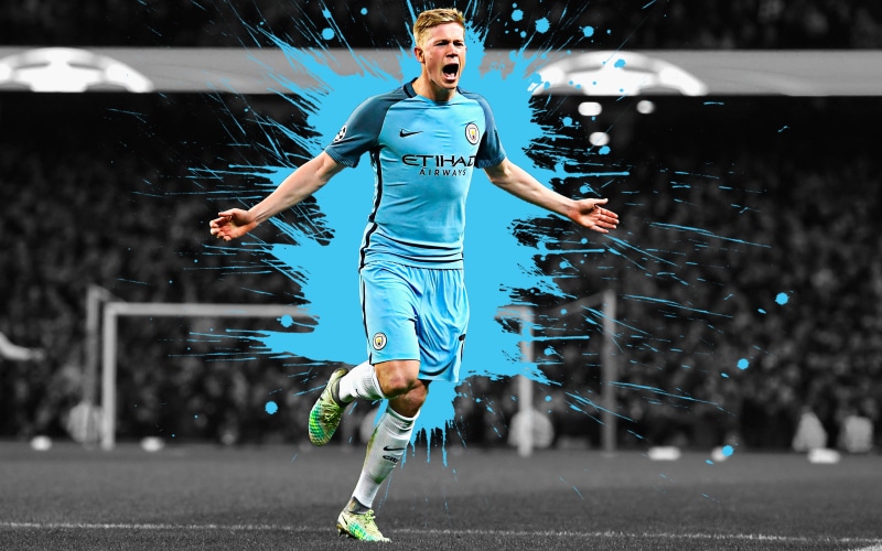 Manchester City F.C., Kevin De Bruyne, 4K, Belgian, Soccer