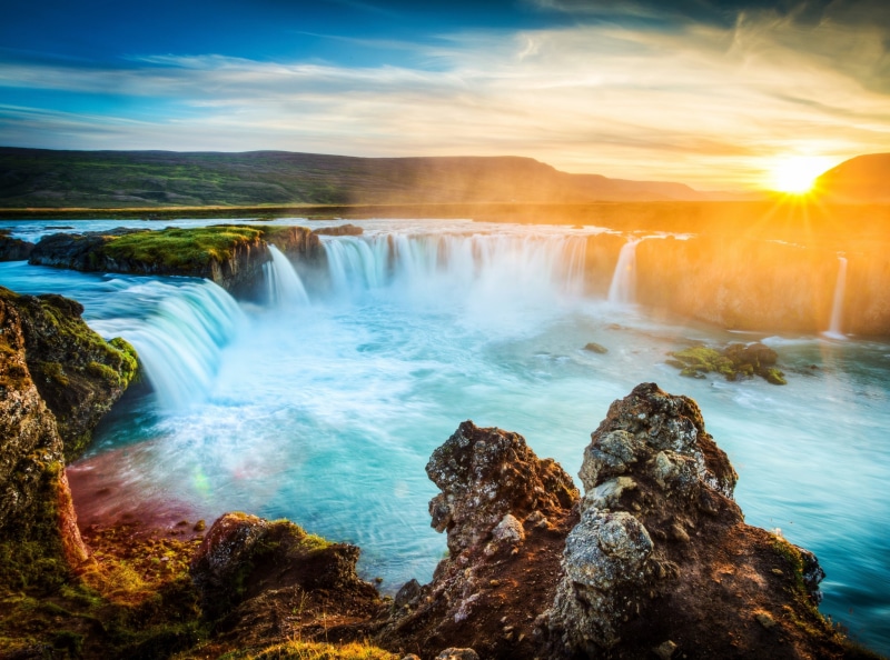 power in nature, tourism, landmark, rock formation, Europe, scenics - nature, beauty in nature, sky, no people, sea, Destination, travel destinations, Sunset