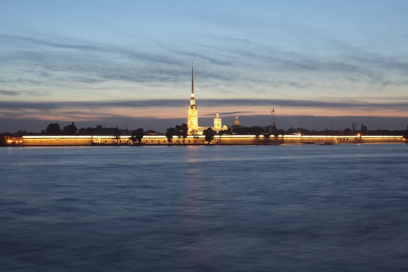building Exterior, architecture, china - East Asia, industry, city, islam, northern, city Life, peter and paul fortress, illuminated, mosque, st petersburg