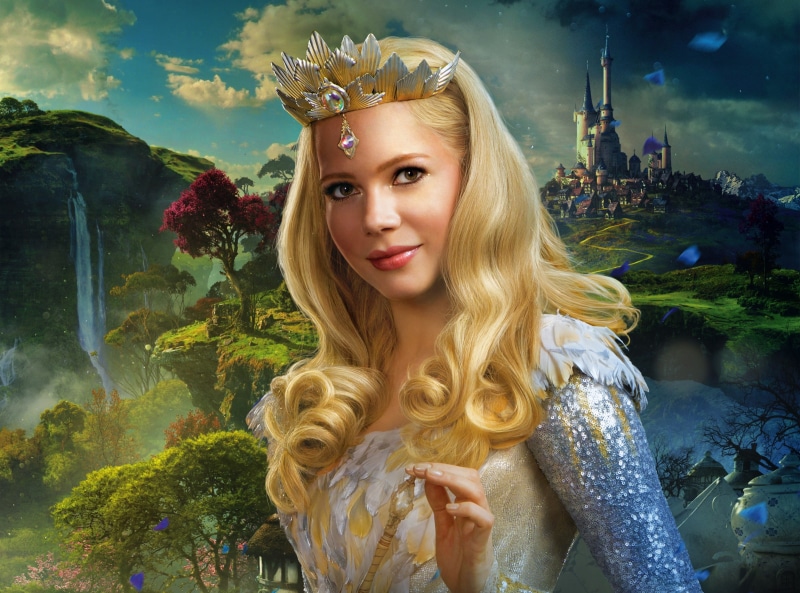 long hair, lifestyles, hair, royalty, looking at camera, 2K, young adult, blond hair, Glinda, Fantasy, powerful, beauty, women, Movies, Film, Adventure