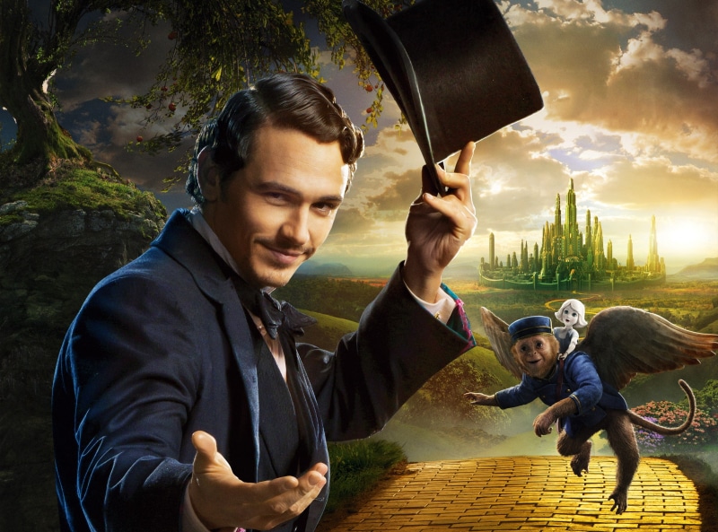 2K, james, Oz the Great and Powerful, 2013, diggs, Film, Fantasy, Movie, great, Movies, oscar diggs, Monkey, Adventure, Finley, oscar, james franco, franco