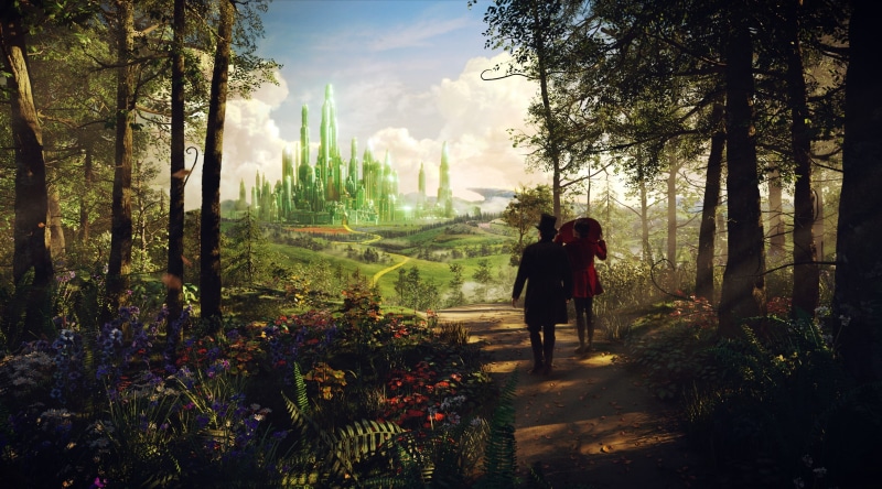 people, oz, women, plant, land, rear view, Great, forest, march, woodland, sky, heading, adult, Powerful, 4K, leisure activity, james franco, tranquility