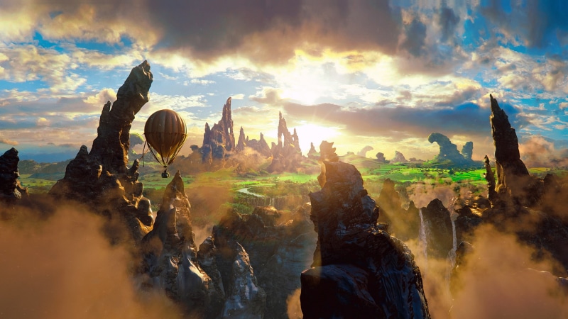 nature, sky, rocky, outdoors, architecture, 2013 Movie, Beauty, no people, beauty in nature, Clouds, building, dramatic sky, sunset, 1080P