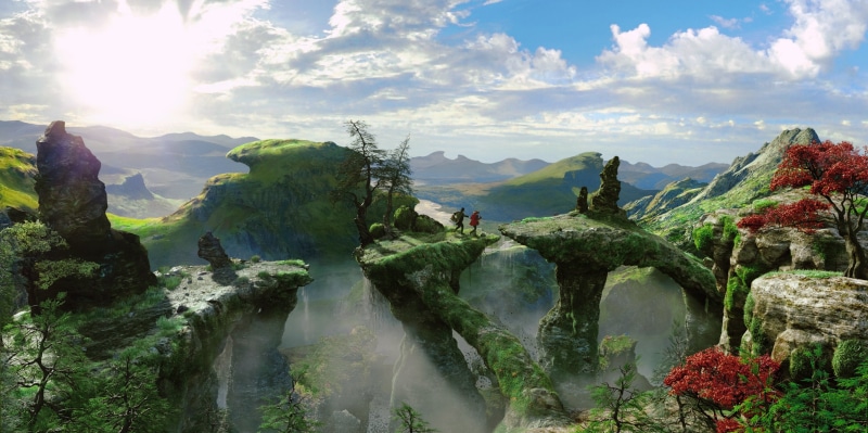 tree, environment, sunlight, beauty in nature, oz the great and powerful, cloud - sky, 4K, tranquil scene, nature, plant, day, sky, scenics - nature, no people