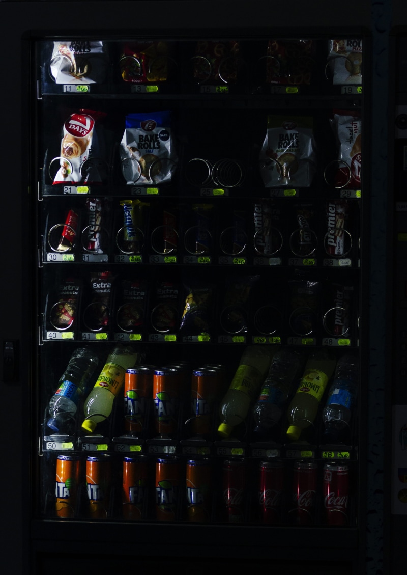 variation, indoors, glass, choice, machine, container, food, food and drink, retail, in a row, sodas, bottle, drink, still life, refreshment, 4K, arrangement