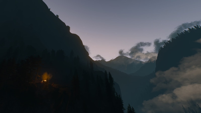 trees, Kaer Morhen, 1080P