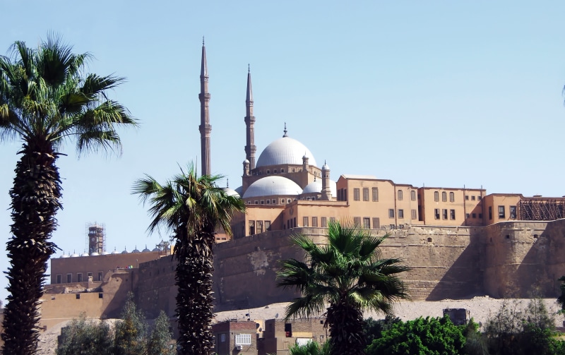 nature, travel, architecture, spirituality, fortress, cairo, travel destinations, dome, 4K, tree, religion, no people, tropical climate, outdoors, belief