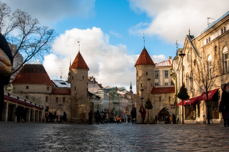 religion, canal, built structure, estonia, sky, building exterior, medieval citadel, travel, monument, outdoors, architecture, 4K, culture, showplace