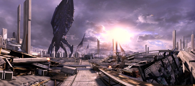 Reapers, Mass Effect 3, Mass Effect, environmental issues, no people, travel, environment, architecture, built structure, cityscape, city, 2K, transportation