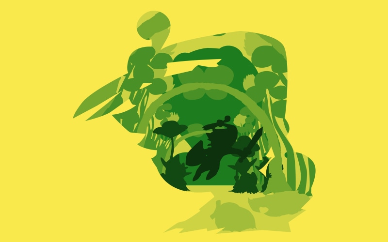 tloz, Nintendo, vector, minimalism, Game Boy Advance, games art, 4K, Link, Zelda, minish cap