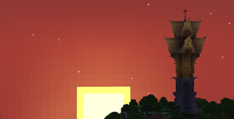 1080P, Game Boy Advance, mine, crafting tables, Minecraft, tower