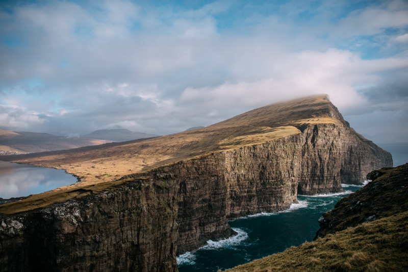 5K, travel, view, remote, cliff, nature, scenics - nature, water, rock formation, no people, geology, tranquil scene, travel Destinations, atlantic Ocean