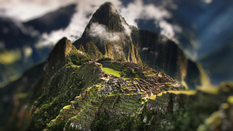 outdoors, ancient civilization, mountain peak, 1080P, mountain range, green color, green, day, mountains, no people, machu, landscape, history, tranquility
