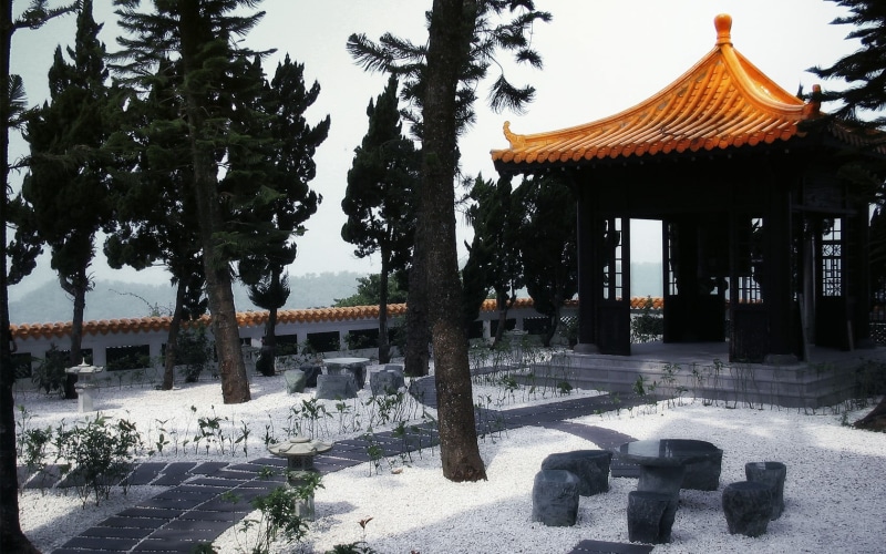 720P, spirituality, day, architecture, belief, travel destinations, built structure, sky, building exterior, tree, Asian architecture, pavilion, growth