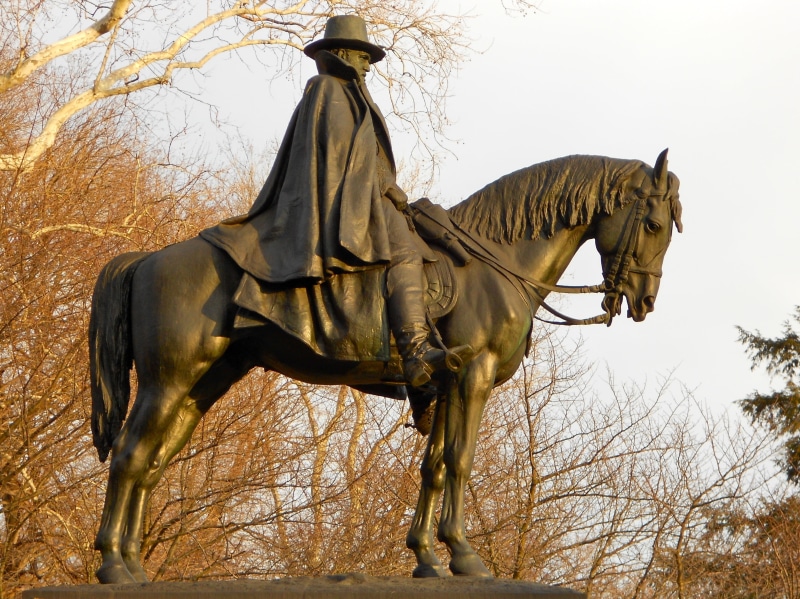 animal, nature, day, livestock, working animal, horse, animal wildlife, plant, ulysses s grant, monument, civil war, horseback Riding, hero, domestic, no people