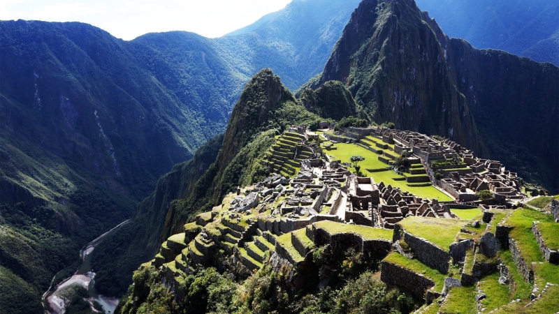 architecture, day, green Color, mountain Range, peru, machu, indigenous Culture, tourism, built structure, peruvian Culture, famous Place, ancient, south America