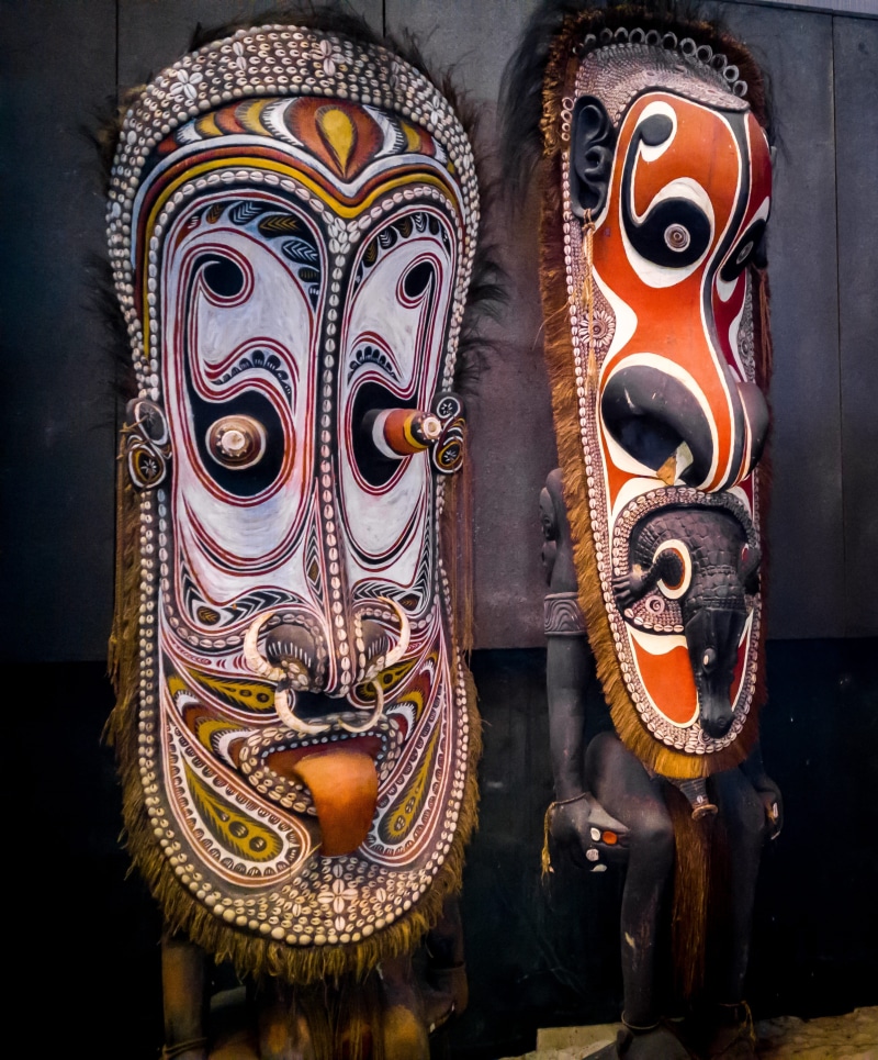 human Face, vintage, 2K, singapore, art, wooden, sculpture, art and craft, wood art, ornate, human representation, old, day, representation, Papua New Guinea