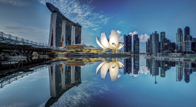 Singapore, Marina Bay Sands, 1080P, Buildings, Art Science Museum