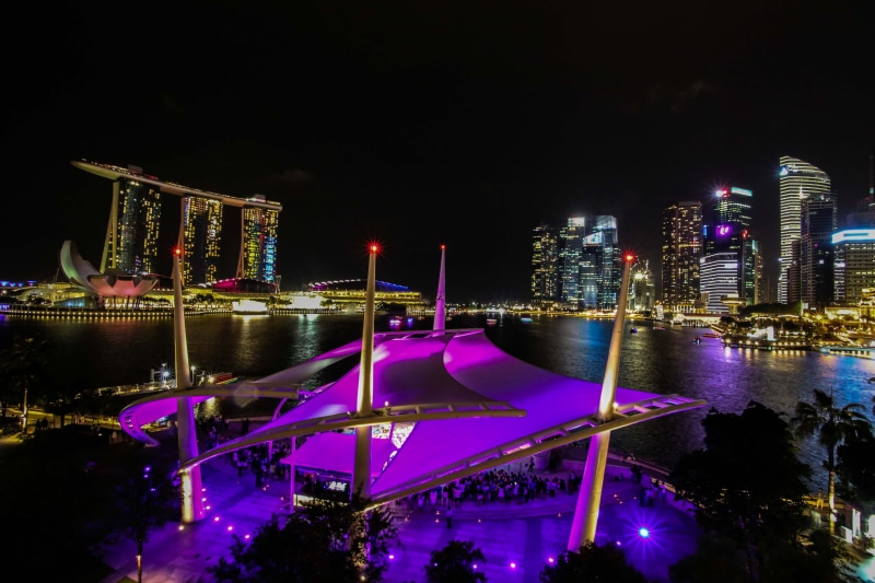 city, architecture, nature, night, nightlife, outdoors, sands, travel destinations, tourism, district, skyscraper, urban, marina, water, building exterior