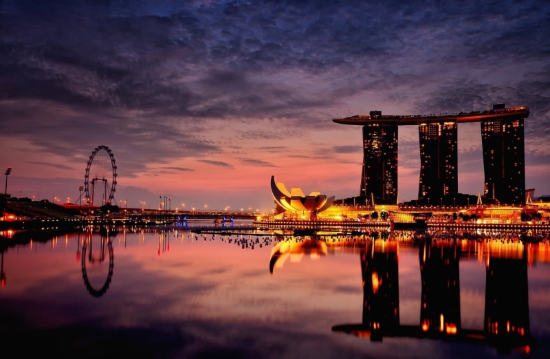Art Science Museum, Buildings, Marina Bay Sands, 1080P, Singapore