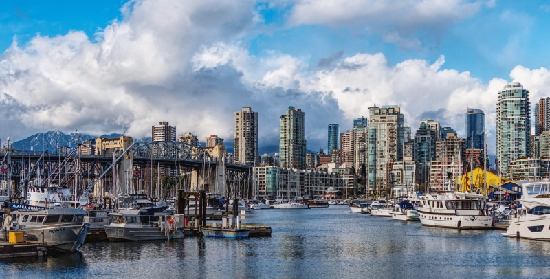 transportation, cloud - sky, mode of transportation, harbor, nikon, no people, bay, canada, hdr, nautical vessel, outdoors, granville, nature, yacht, waterfront