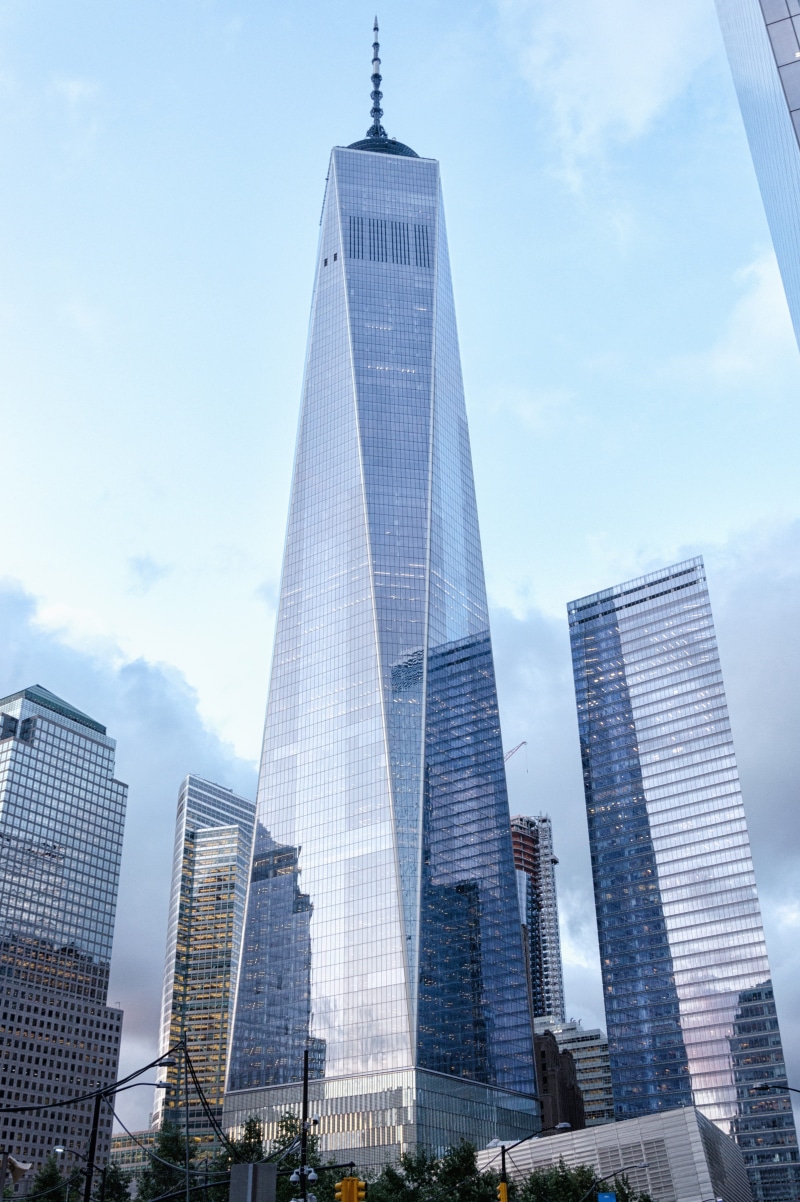 modern, outdoors, usa, new york, nyc, skyscraper, sky, financial district, tourism, new york city, company, landscape, 4K, building exterior, tall - high