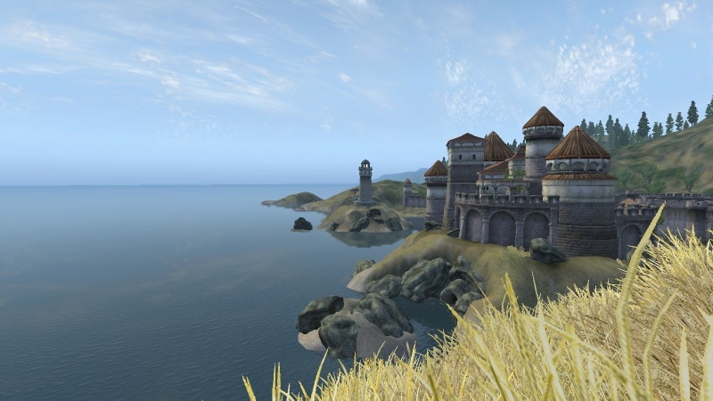 building, The Elder Scrolls IV: Oblivion, history, nature, tourism, building exterior, cloud - sky, beauty in nature, no people, The Elder Scrolls, sky