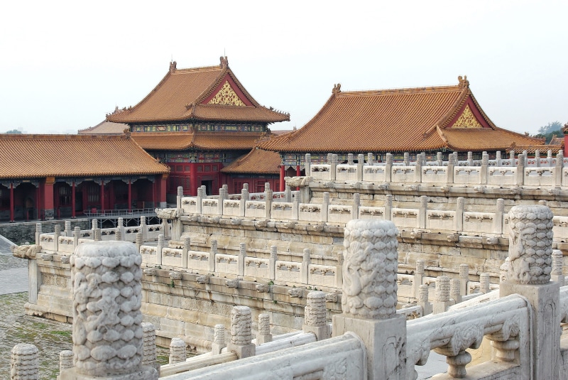 building, classical style, marble, Terraces, nature, tourism, 2K, history, sky, Forbidden City, travel destinations, religion, emperor, eaves, outdoors