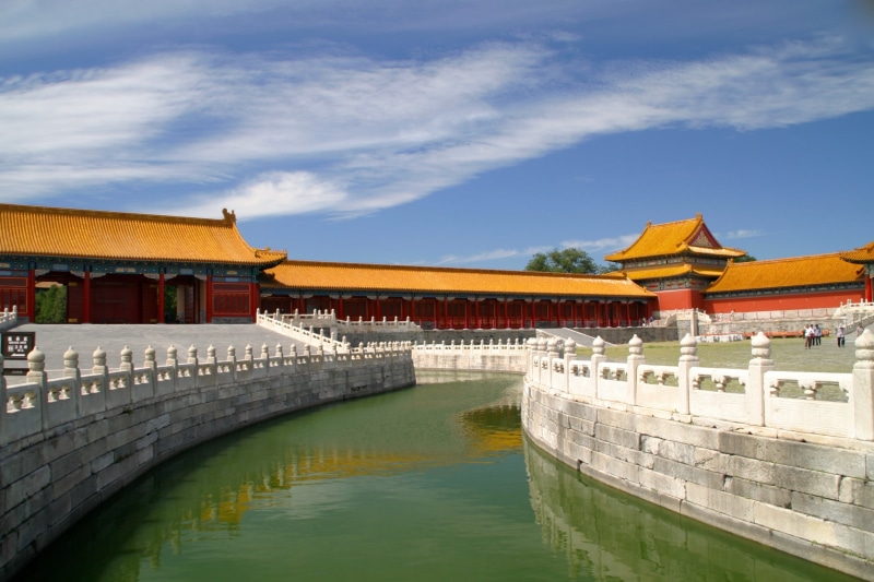 travel destinations, eaves, imperial, outdoors, tourism, no people, roof, concrete, east Asian Culture, gate, building exterior, forbidden City, forbidden