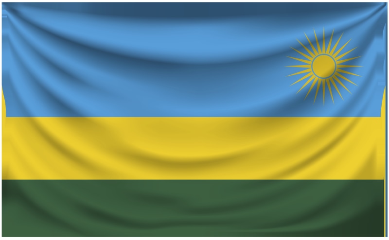 8K, Flags, Flag, Flag Of Rwanda