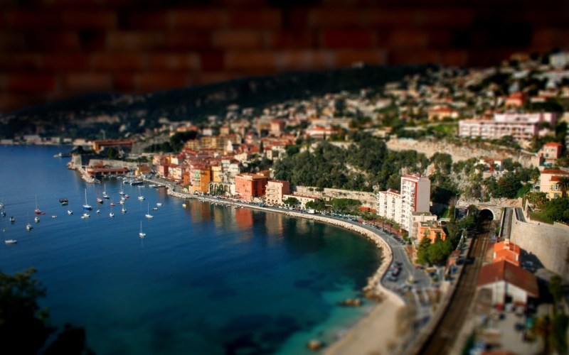 urban Skyline, mediterranean Sea, coastline, dusk, famous Place, building, high Angle View, photography, line, transportation, town, cultures, outdoors