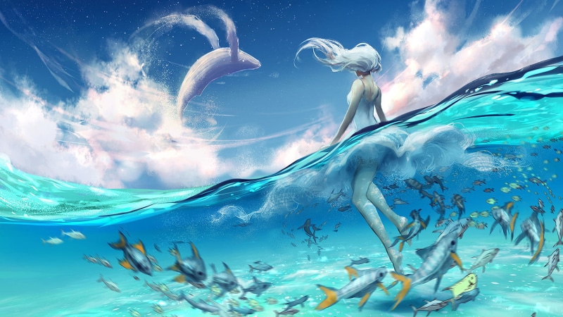 Yuumei, digital art, 1080P