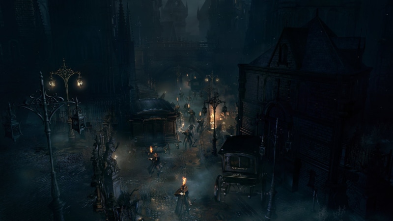 1080P, video, game, video game, bloodborne, warriors, night