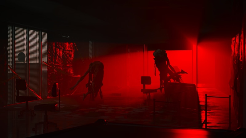 red, Control, floating, Remedy Games, Video Game Horror, 4K