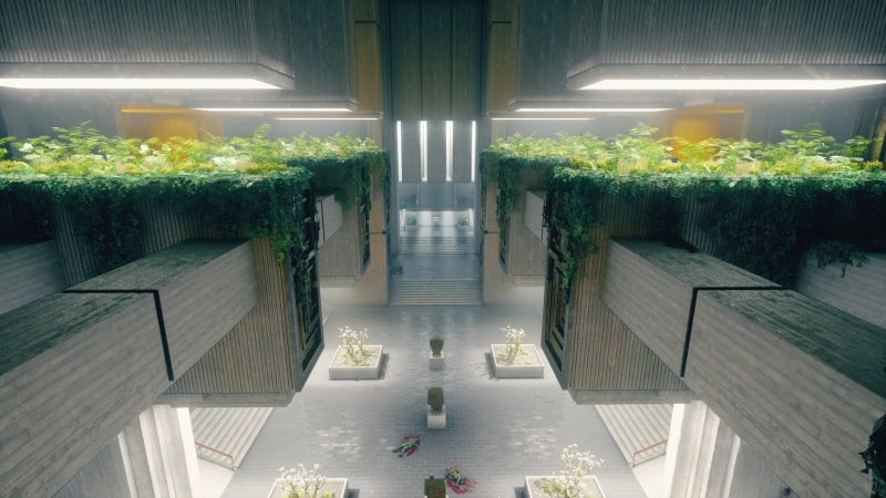 Remedy Games, architecture, 4K, Control